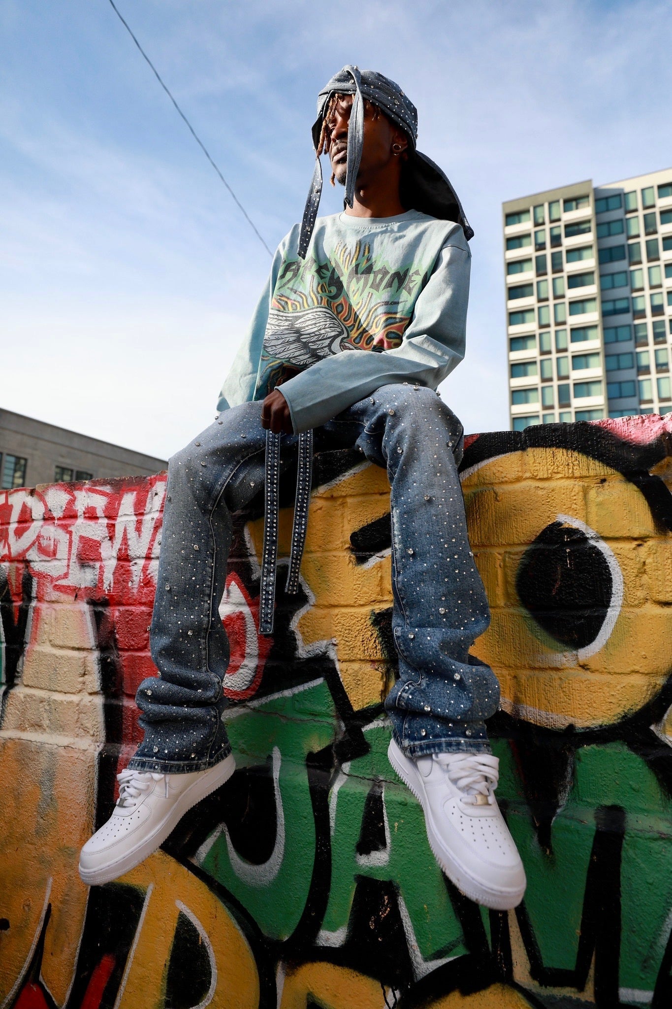 Paper Money Stargazer Denim Blue