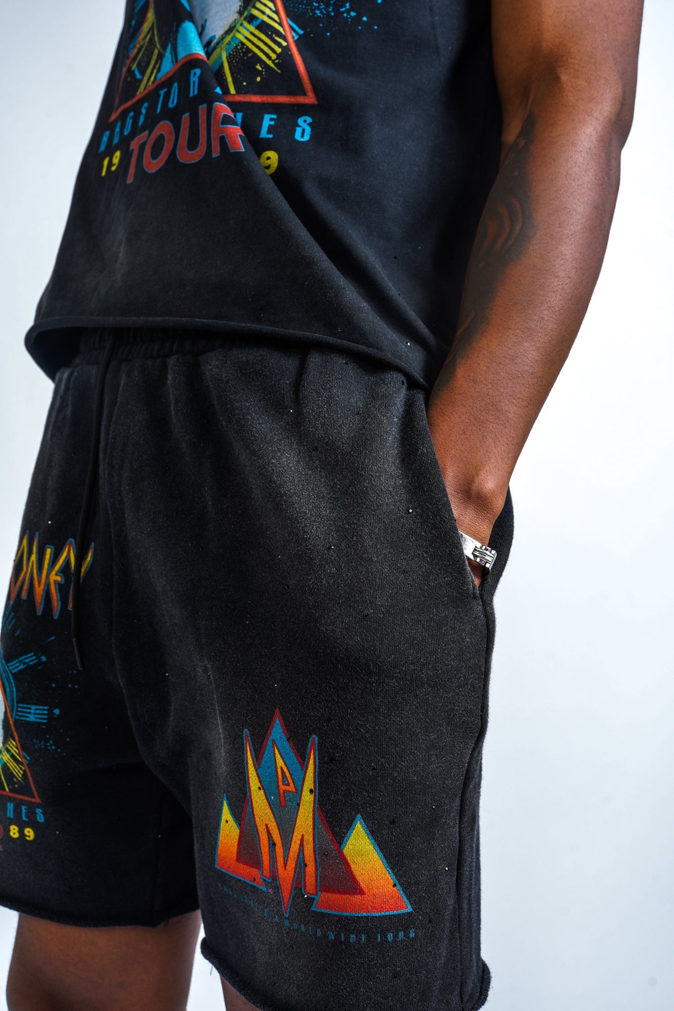 Paper Money Def Money Short Black