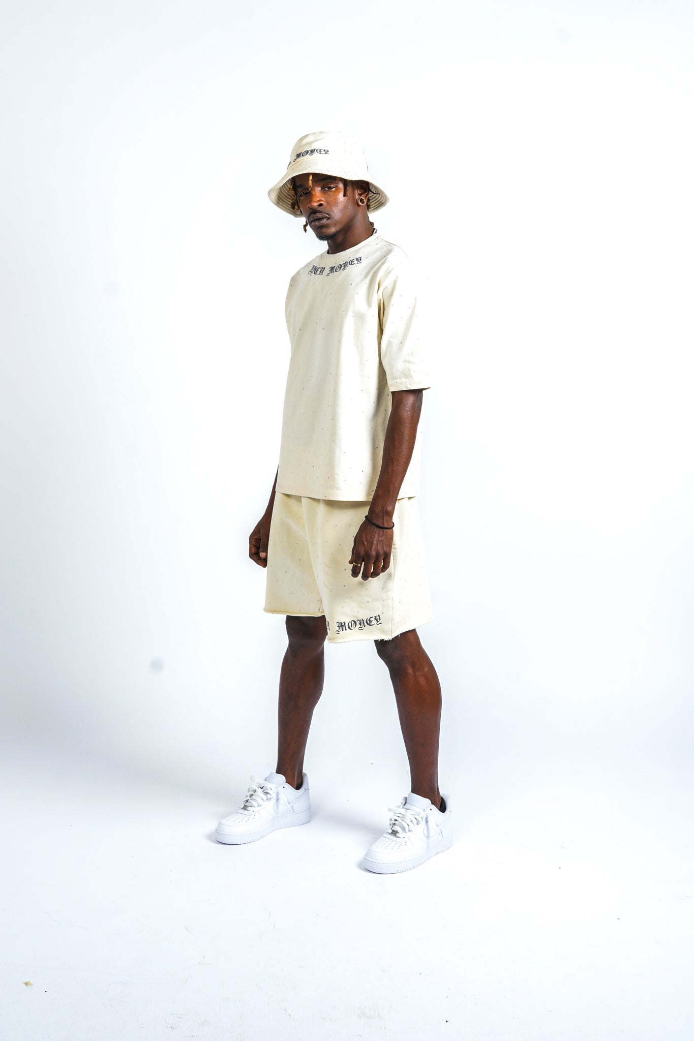 Paper Money Diamond Shirt Ivory