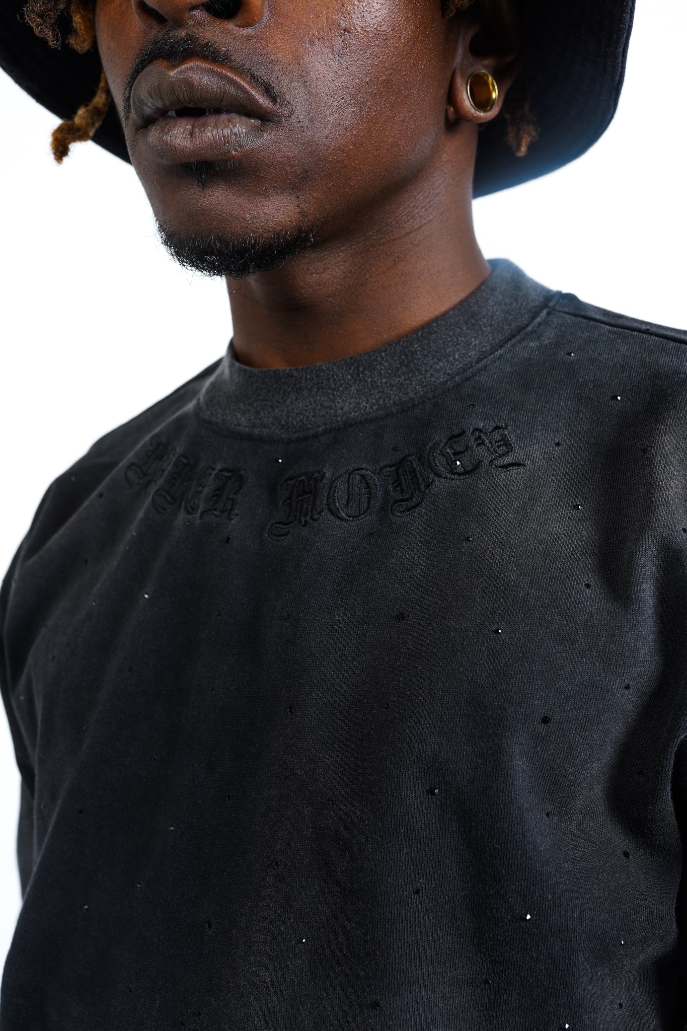 Paper Money Diamond Shirt Black