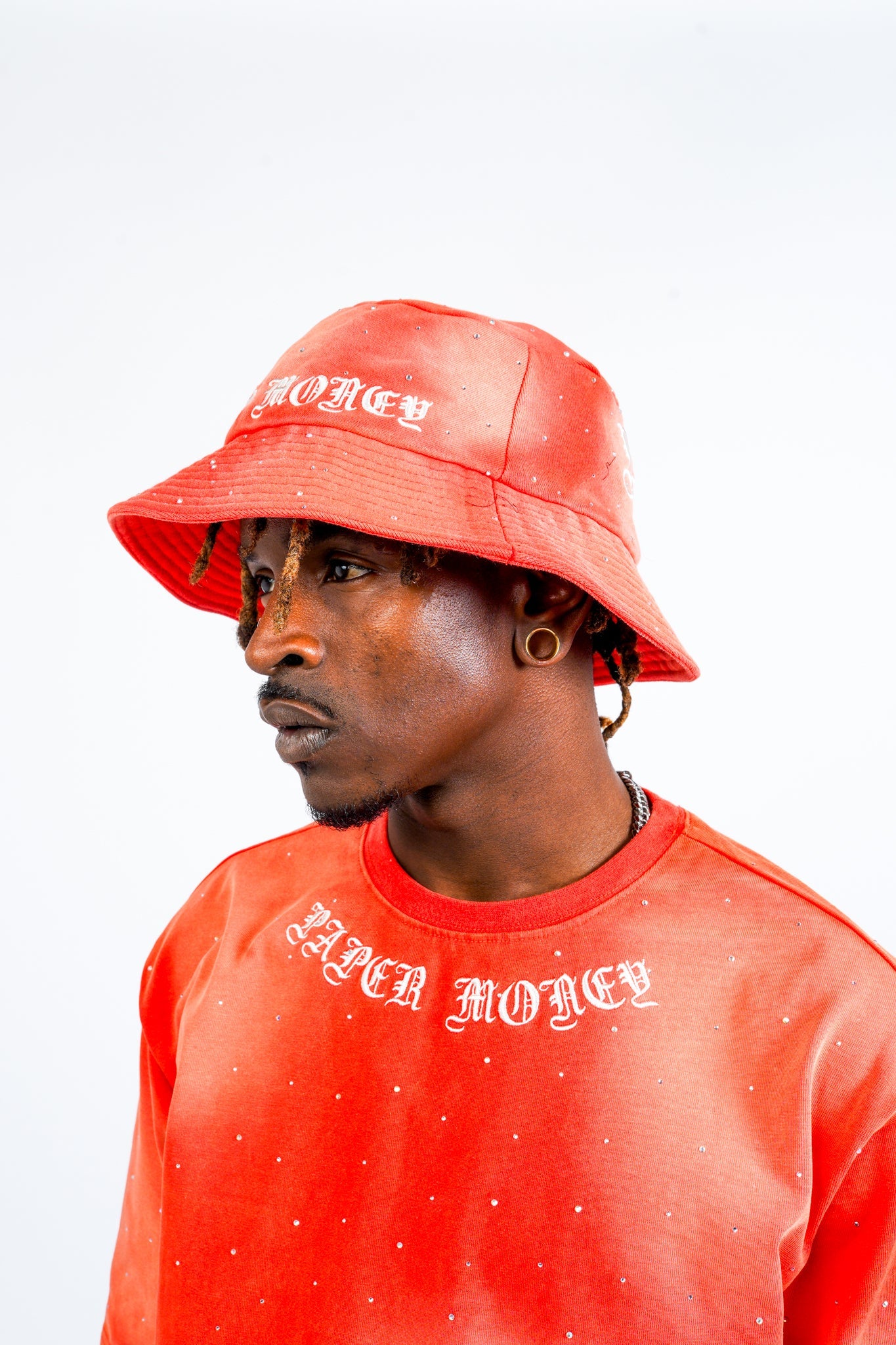 Paper Money Diamond Shirt Red