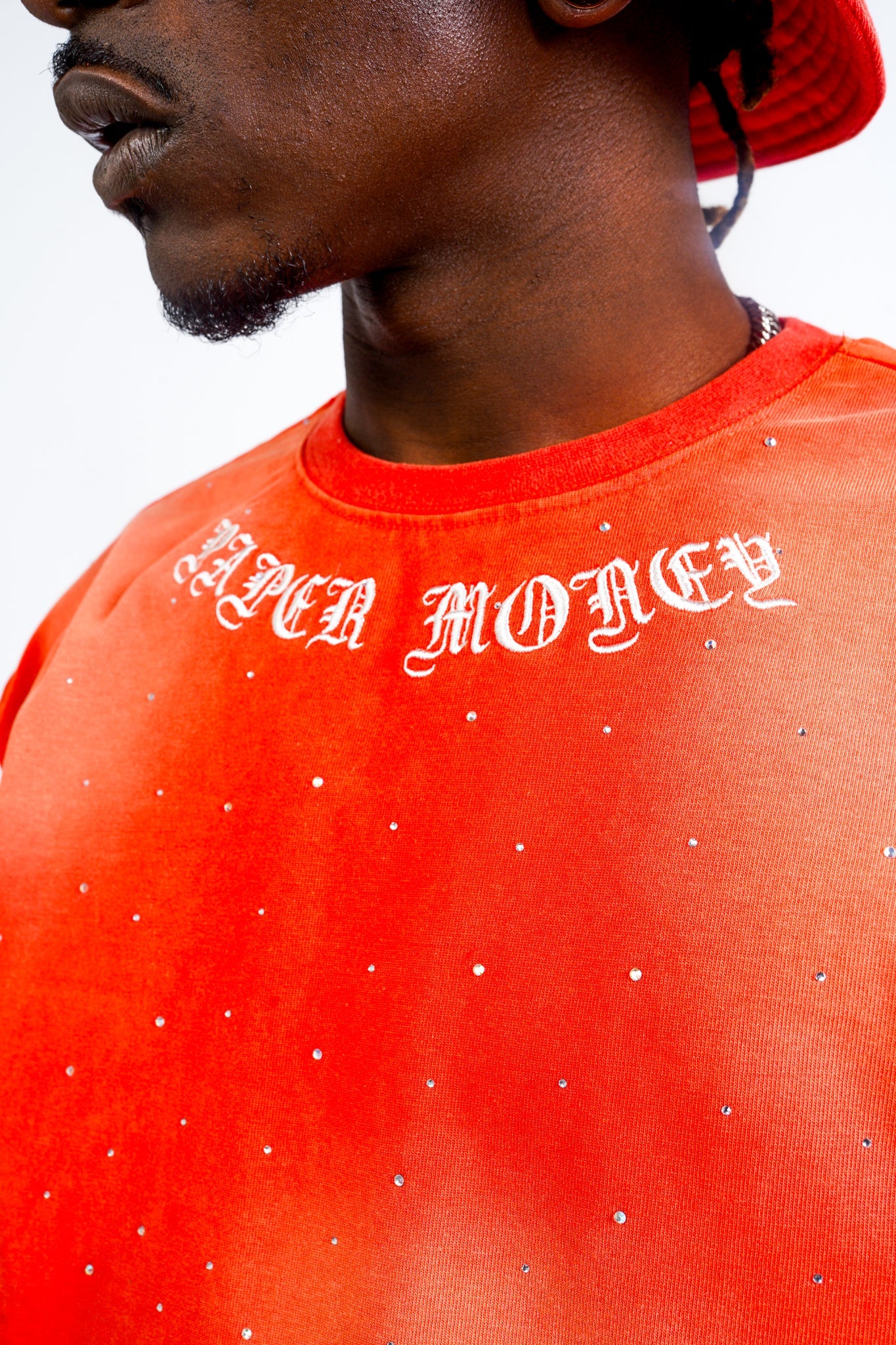Paper Money Diamond Shirt Red