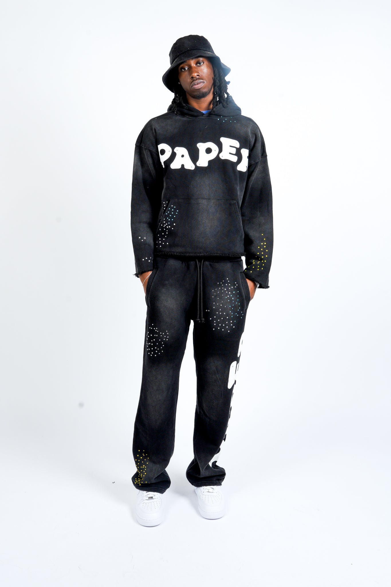 Paper Money Paper Joggers Black