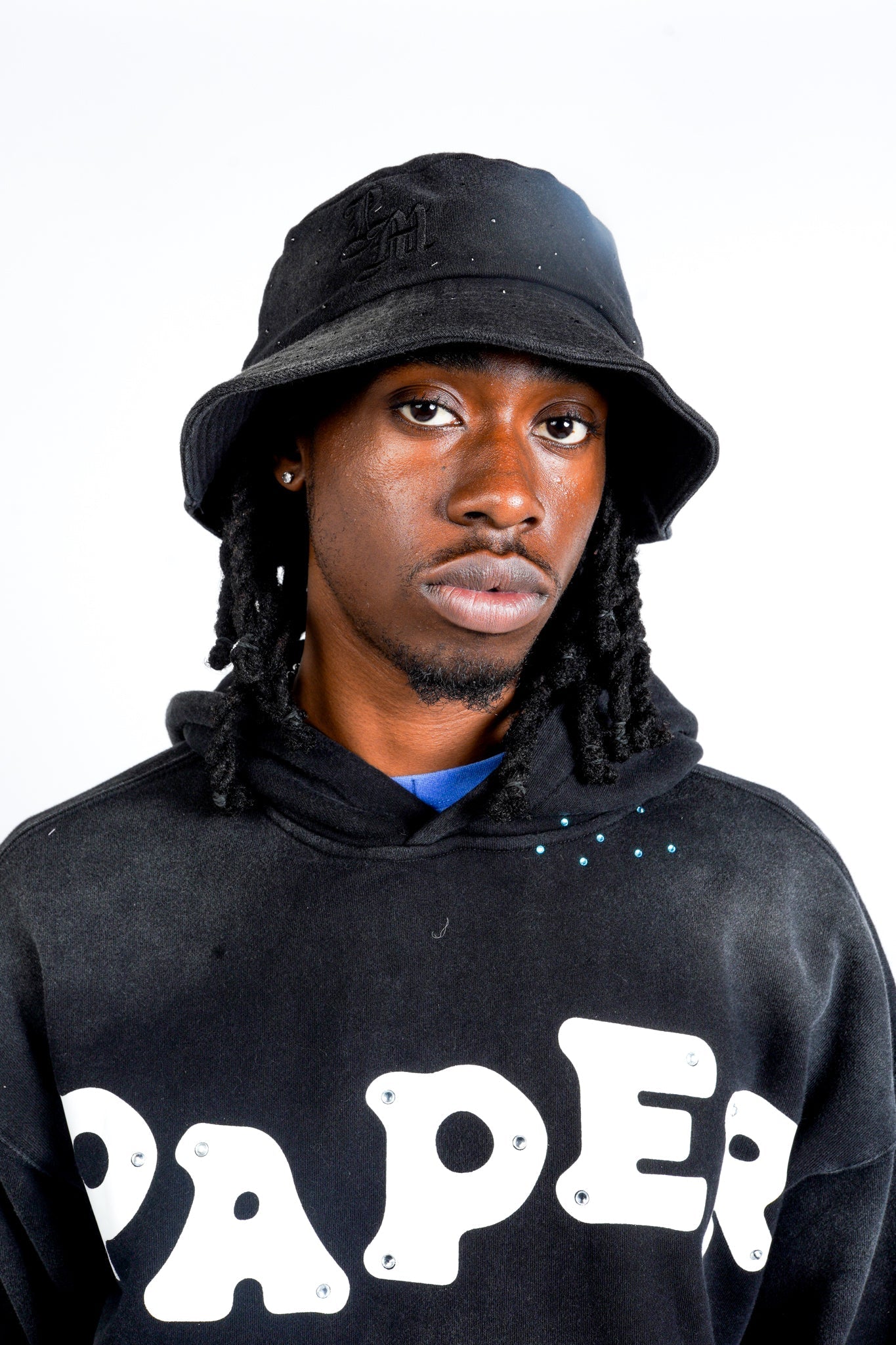 Paper Money Paper Hoodie Black