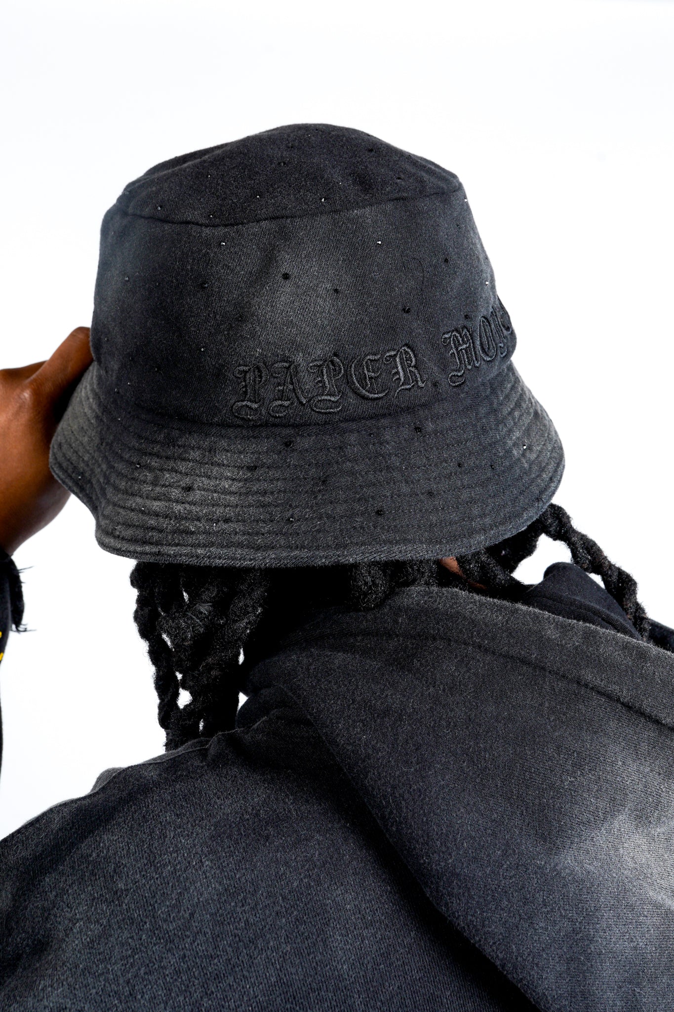 Paper Money Paper Hoodie Black