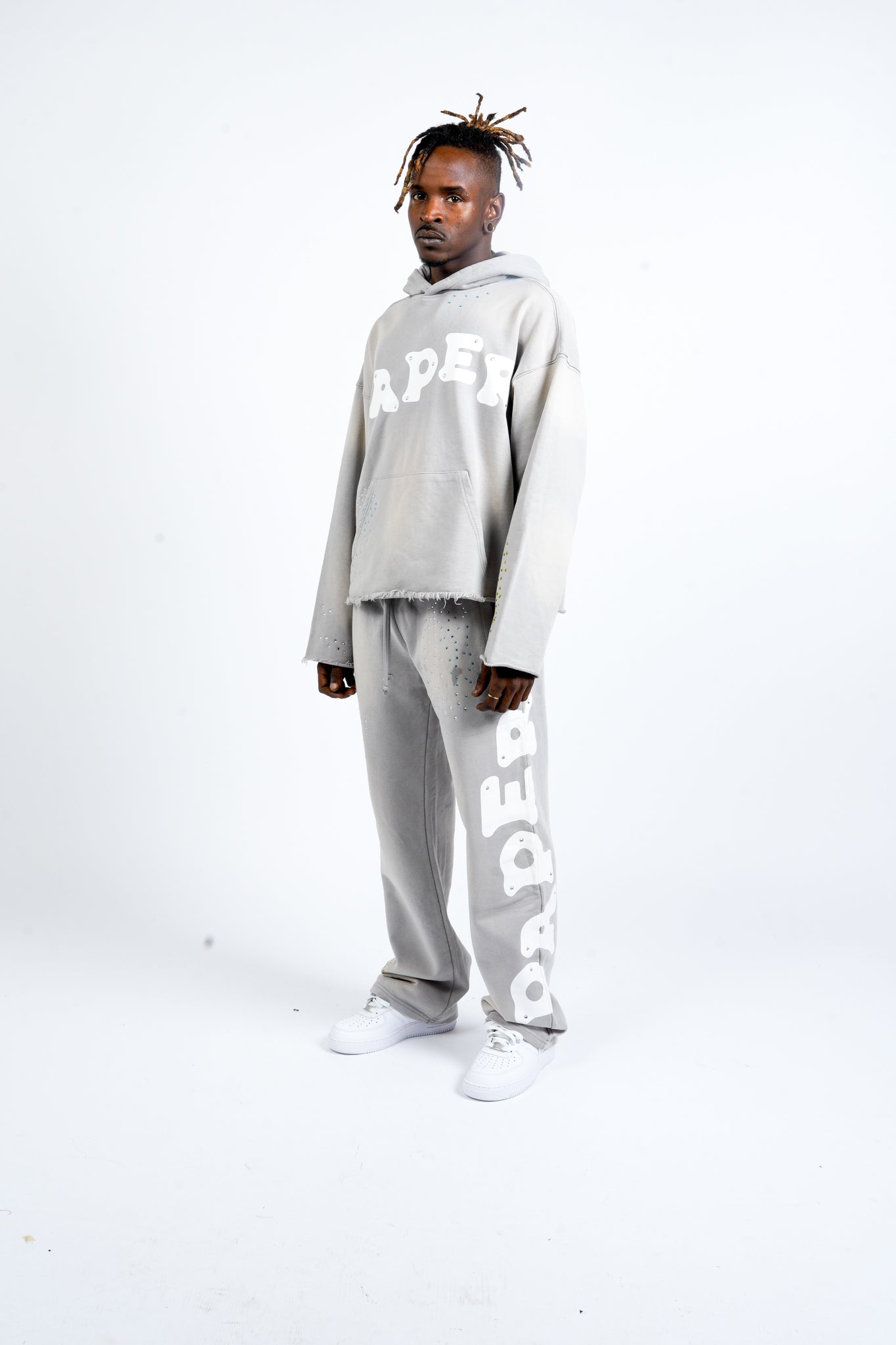 Paper Money Paper Hoodie Grey