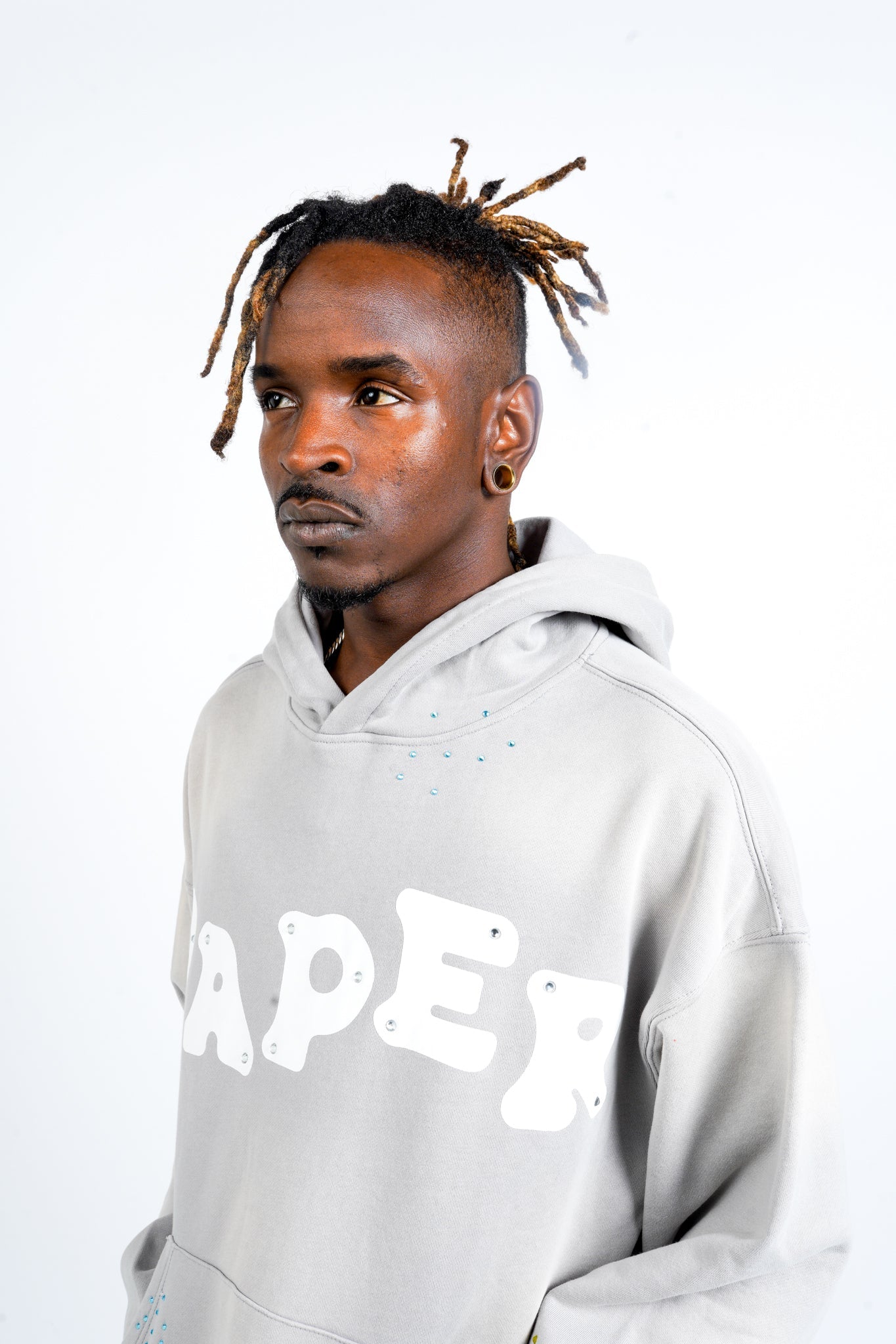 Paper Money Paper Hoodie Grey