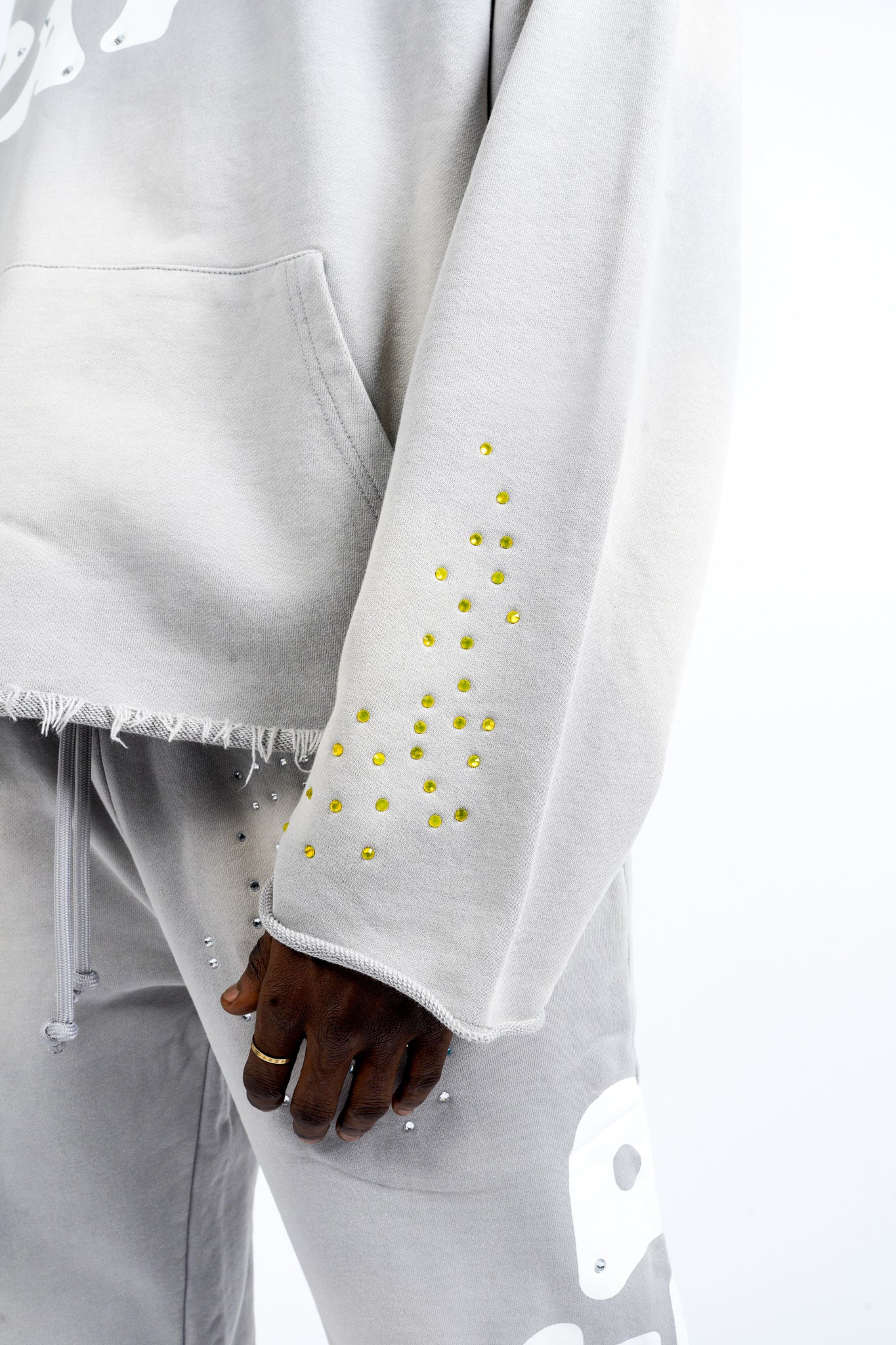 Paper Money Paper Hoodie Grey