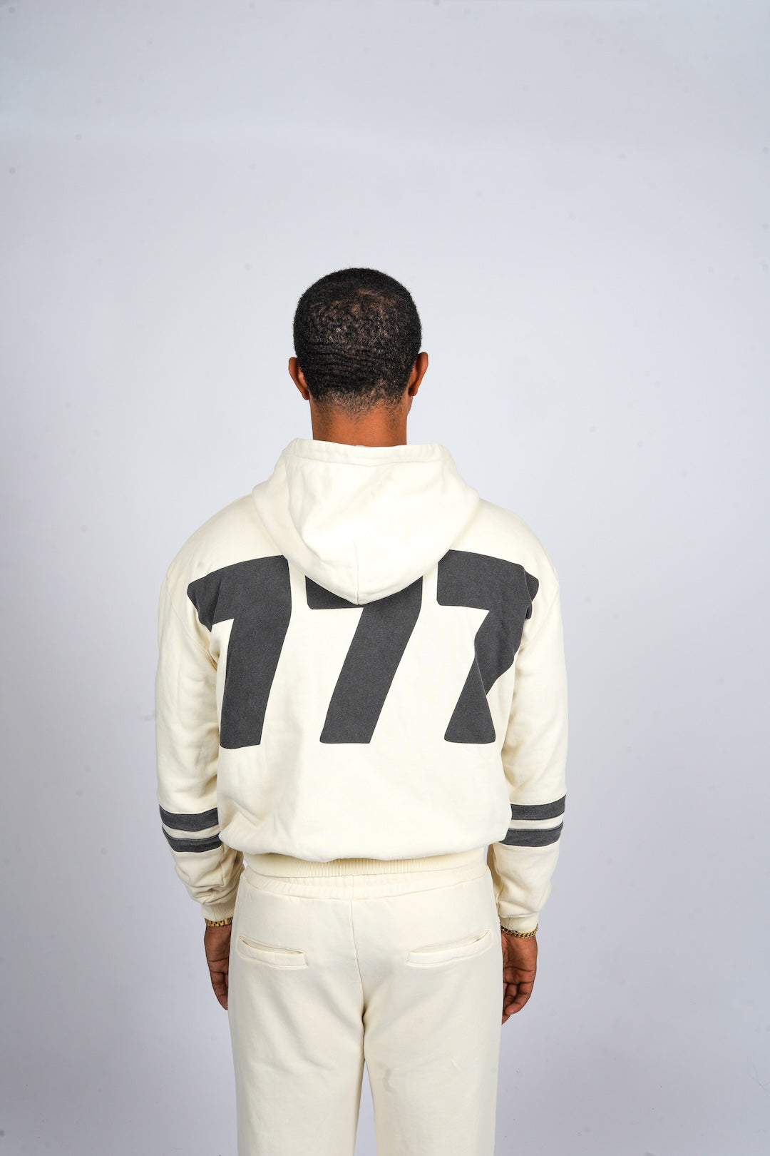 Paper Money 777 Hoodie - Bone