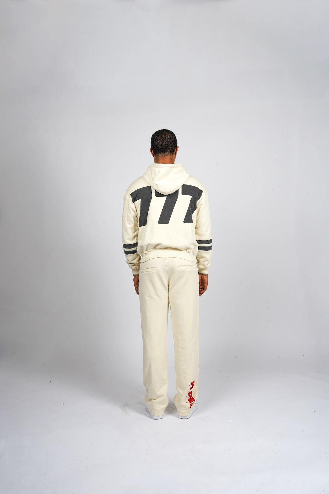 Paper Money 777 Hoodie - Bone