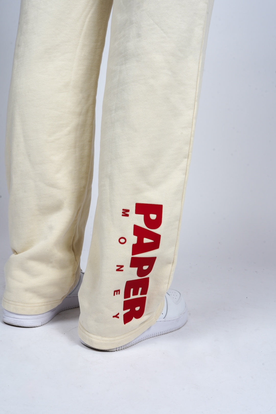 Paper Money 777 Joggers - Bone