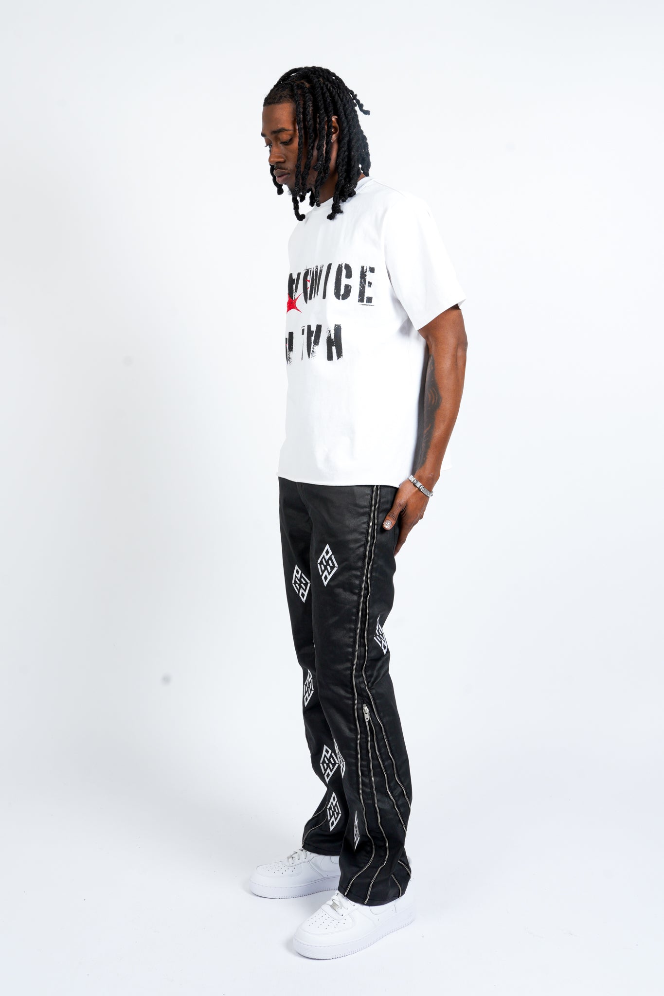 Paper Money Have a Nice Day Shirt White