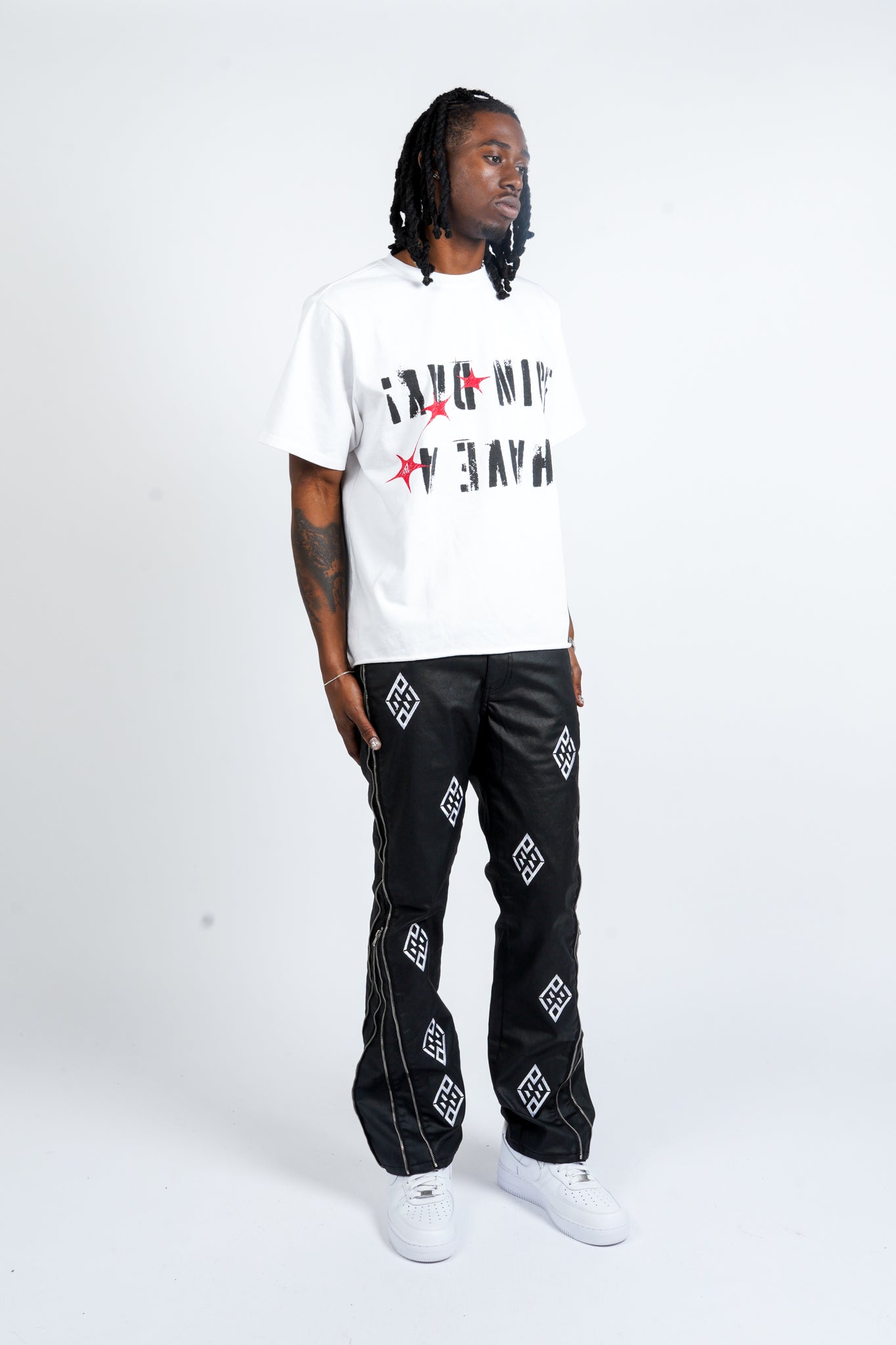 Paper Money Have a Nice Day Shirt White
