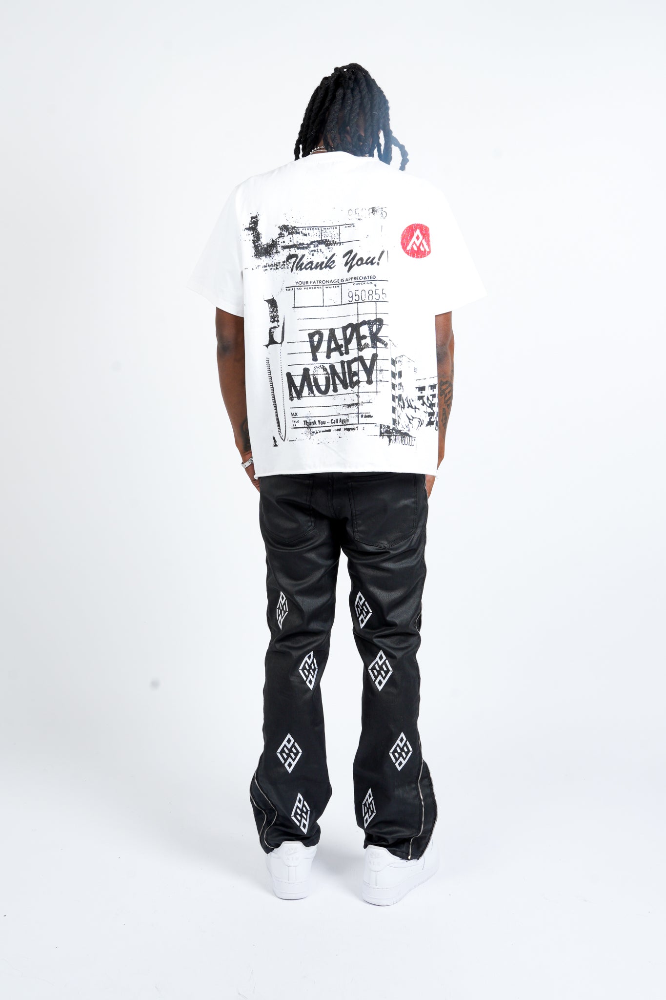 Paper Money Have a Nice Day Shirt White