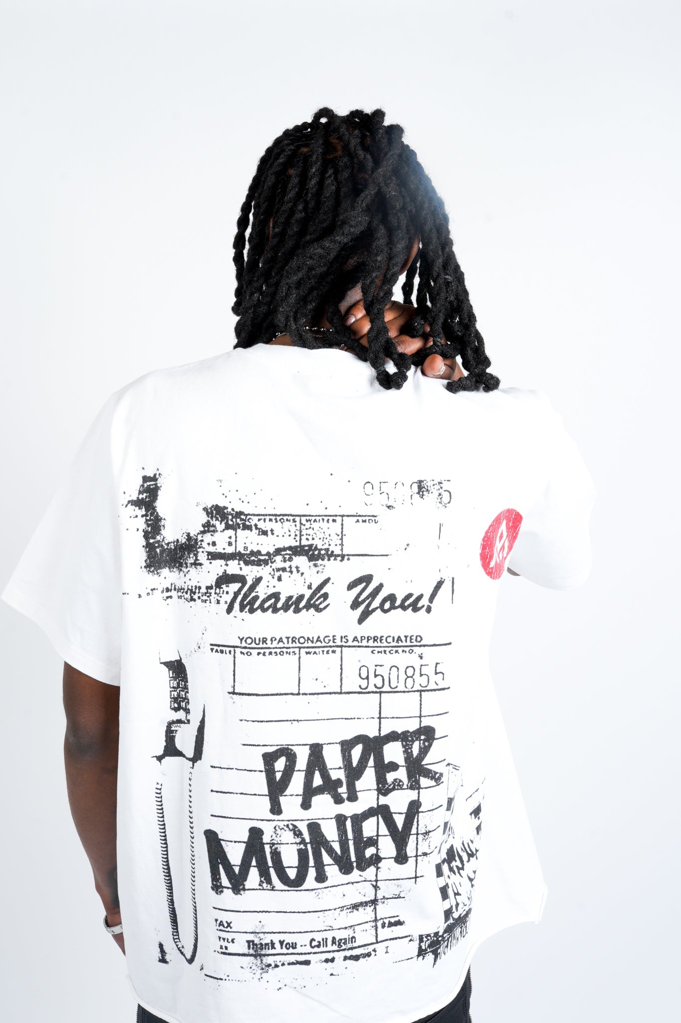 Paper Money Have a Nice Day Shirt White