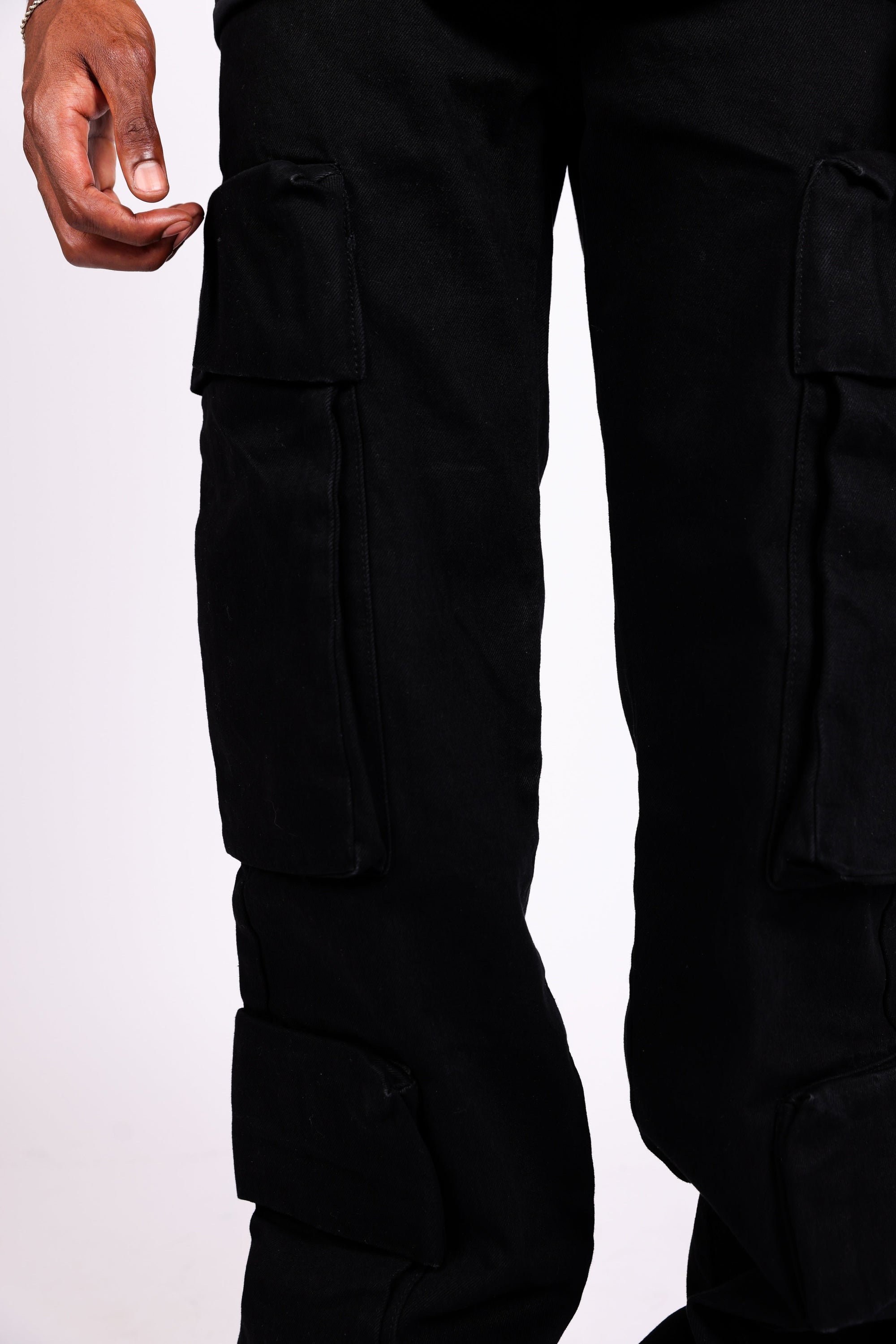 Paper Money Money Bag Cargo Relaxed Black