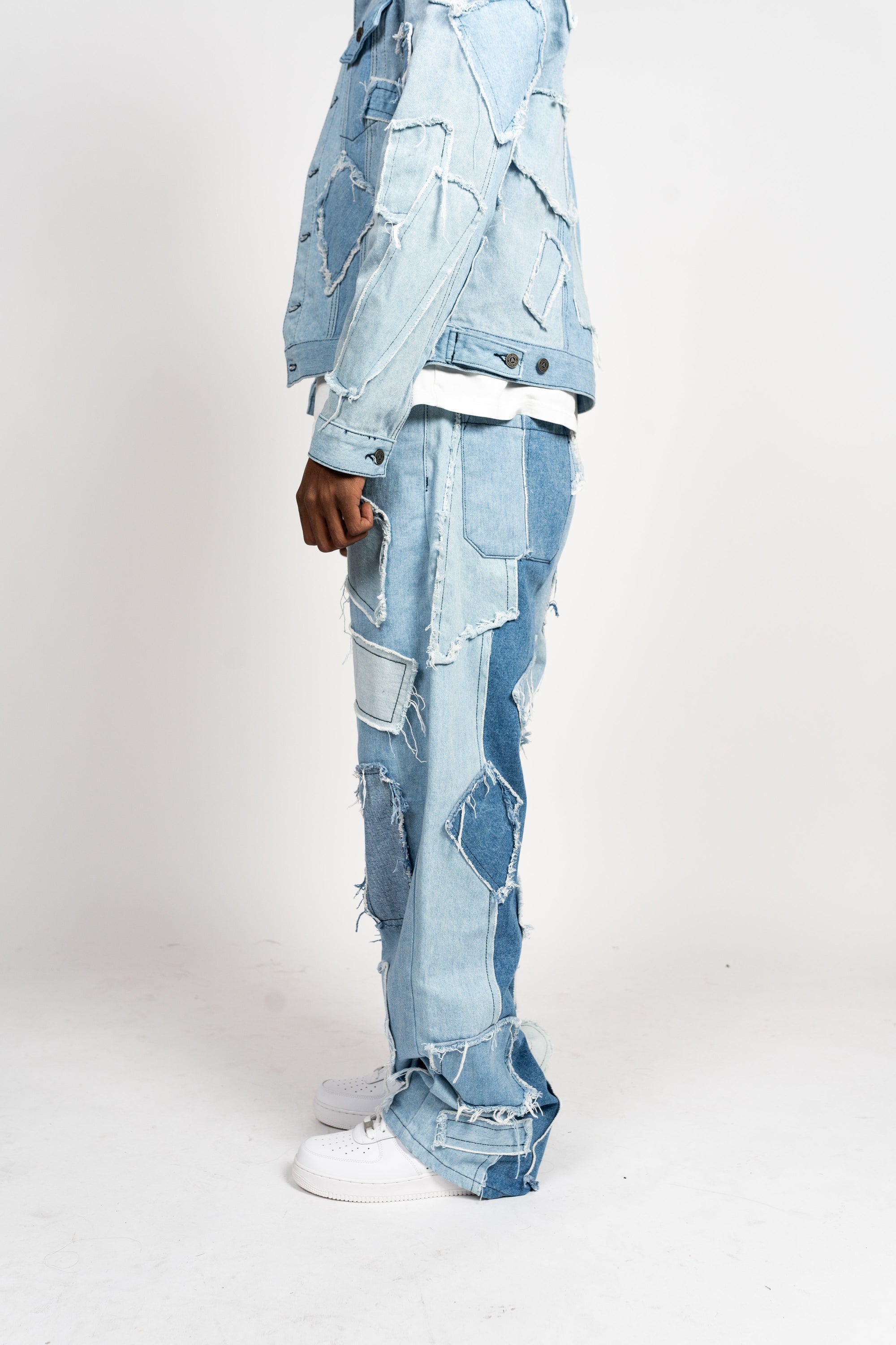 Paper Money Patch Jeans
