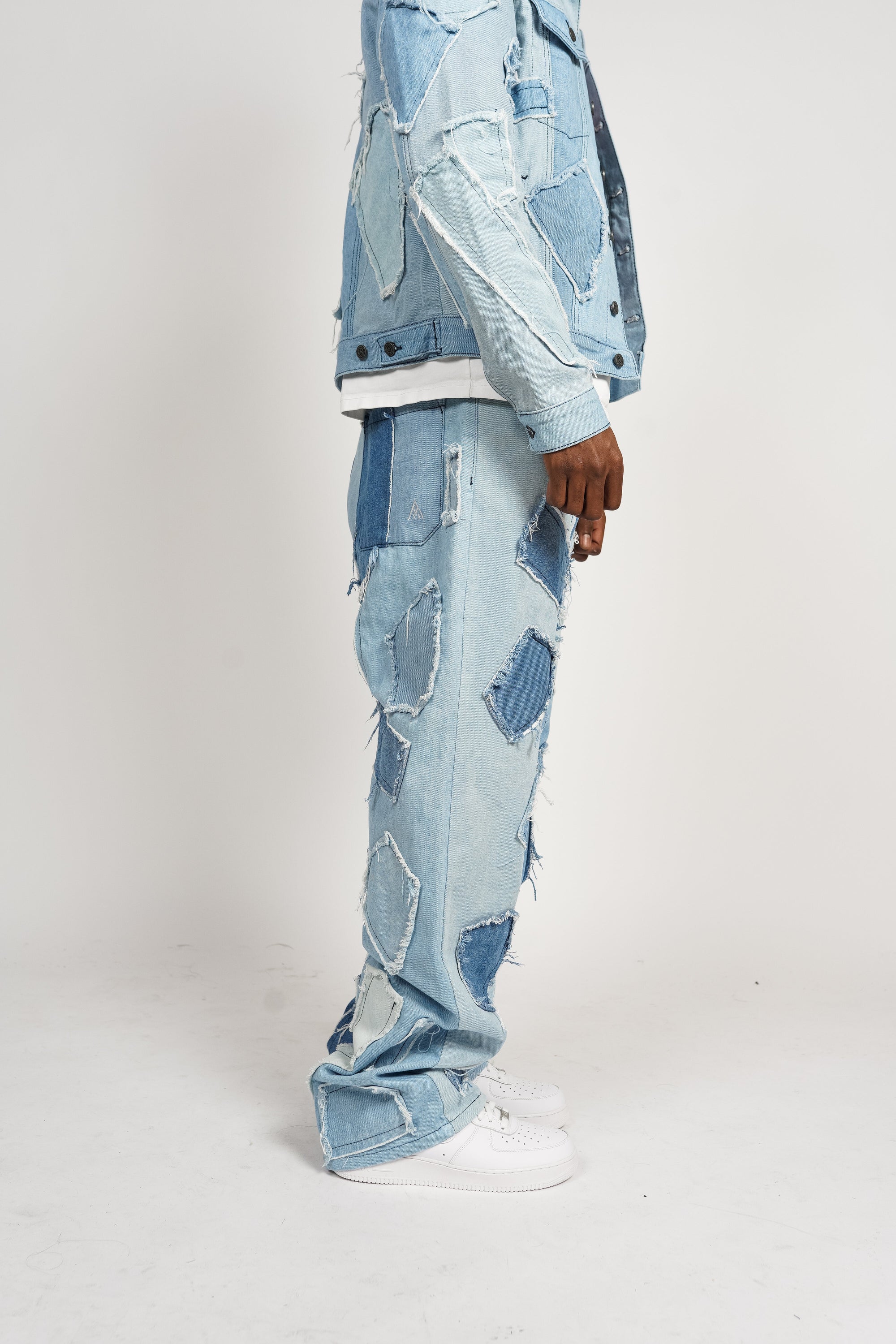 Paper Money Patch Jeans