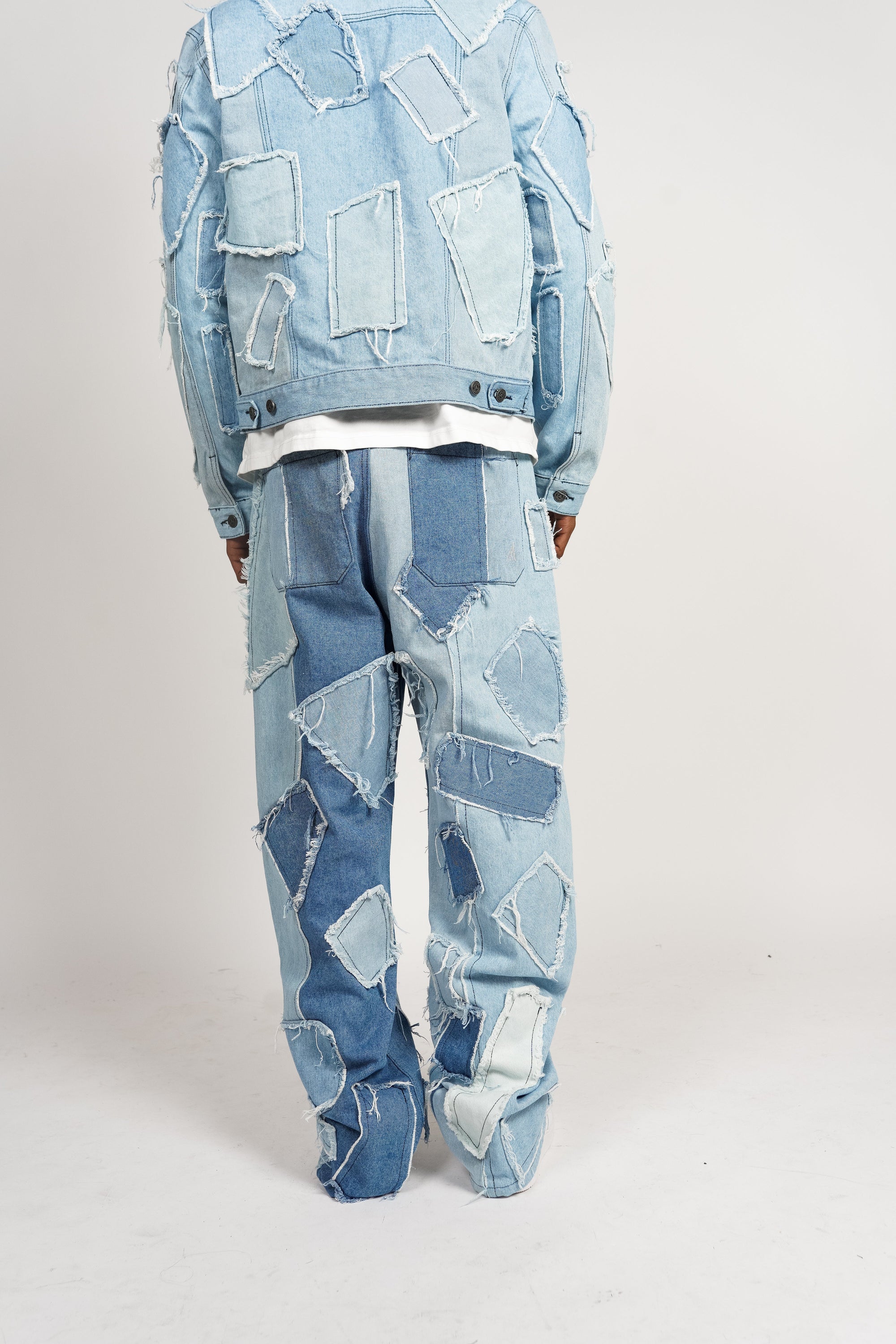 Paper Money Patch Jeans