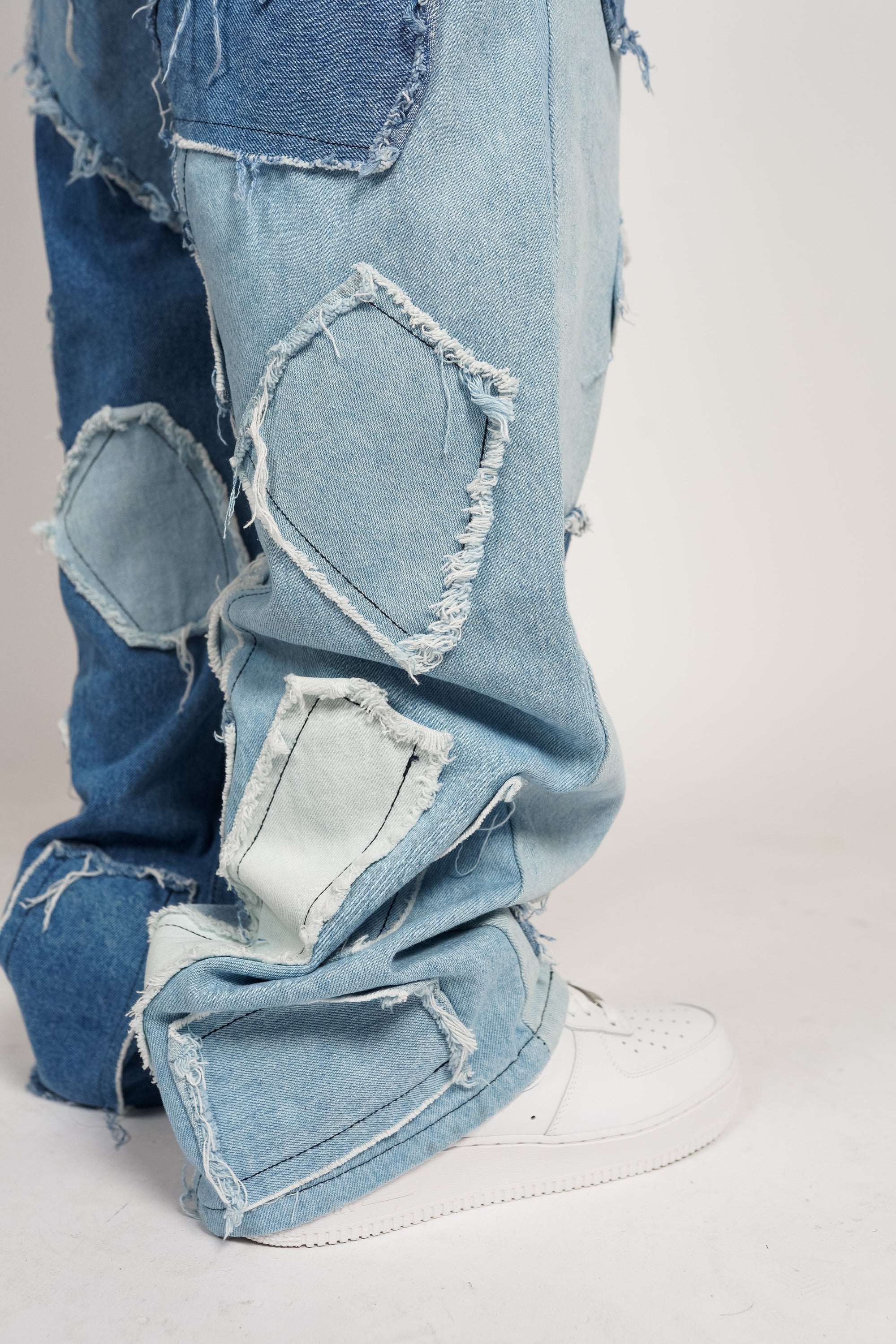 Paper Money Patch Jeans